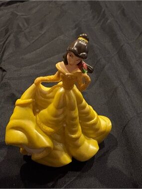 Disney 3 1/2" Beauty and the Beast BELLE with Rose PVC Figure